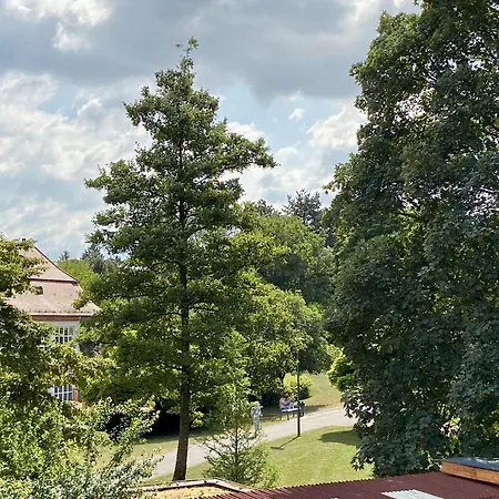 Idyllische Am Kurpark Апартаменты Бад-Шёнборн